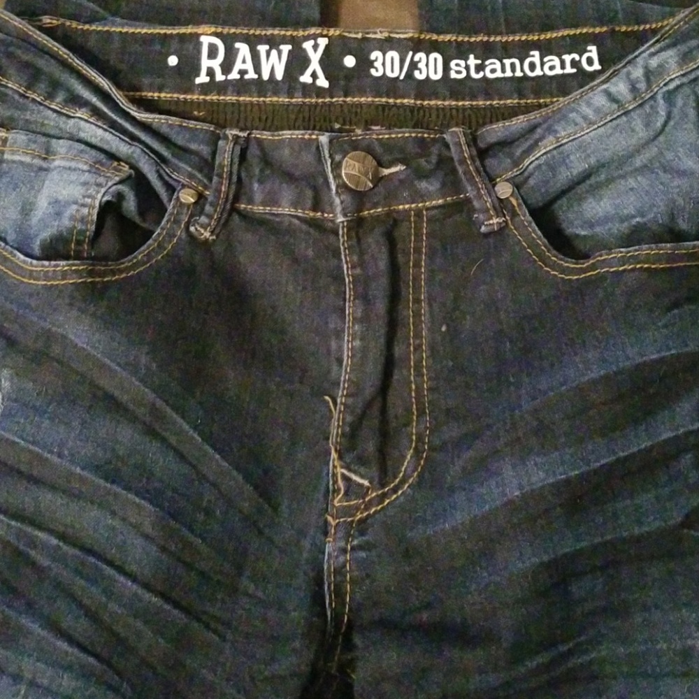 Mens Raw X Jeans